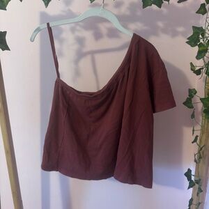 Free people one shoulder top
